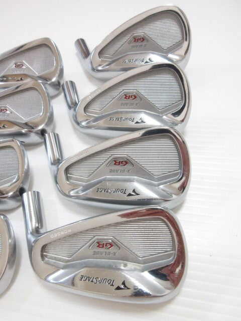 Bridgestone Tourstage X-Blade GR Forged Iron Set 8pcs Head Only Japan - photo 3
