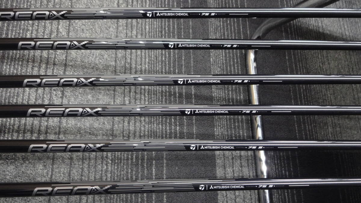 TaylorMade Qi Max Iron Set 6pcs #6-PW AW REAX 75 S Japan Spec - photo 3