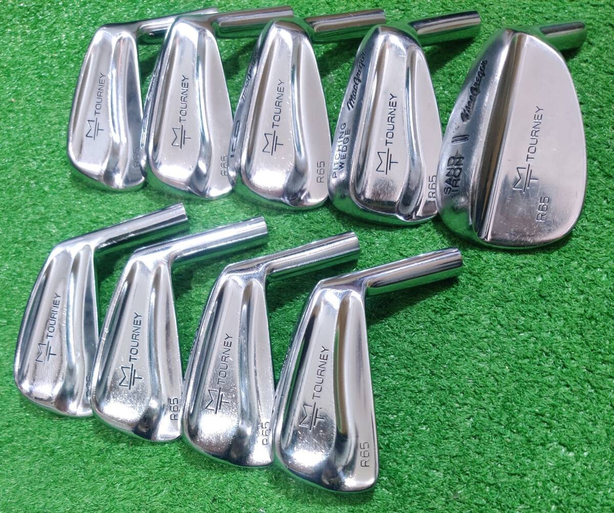 MacGregor MT Tourney R65 Forged Iron Set 3-SW 9pcs Head Only RH Golf Japan - photo 1