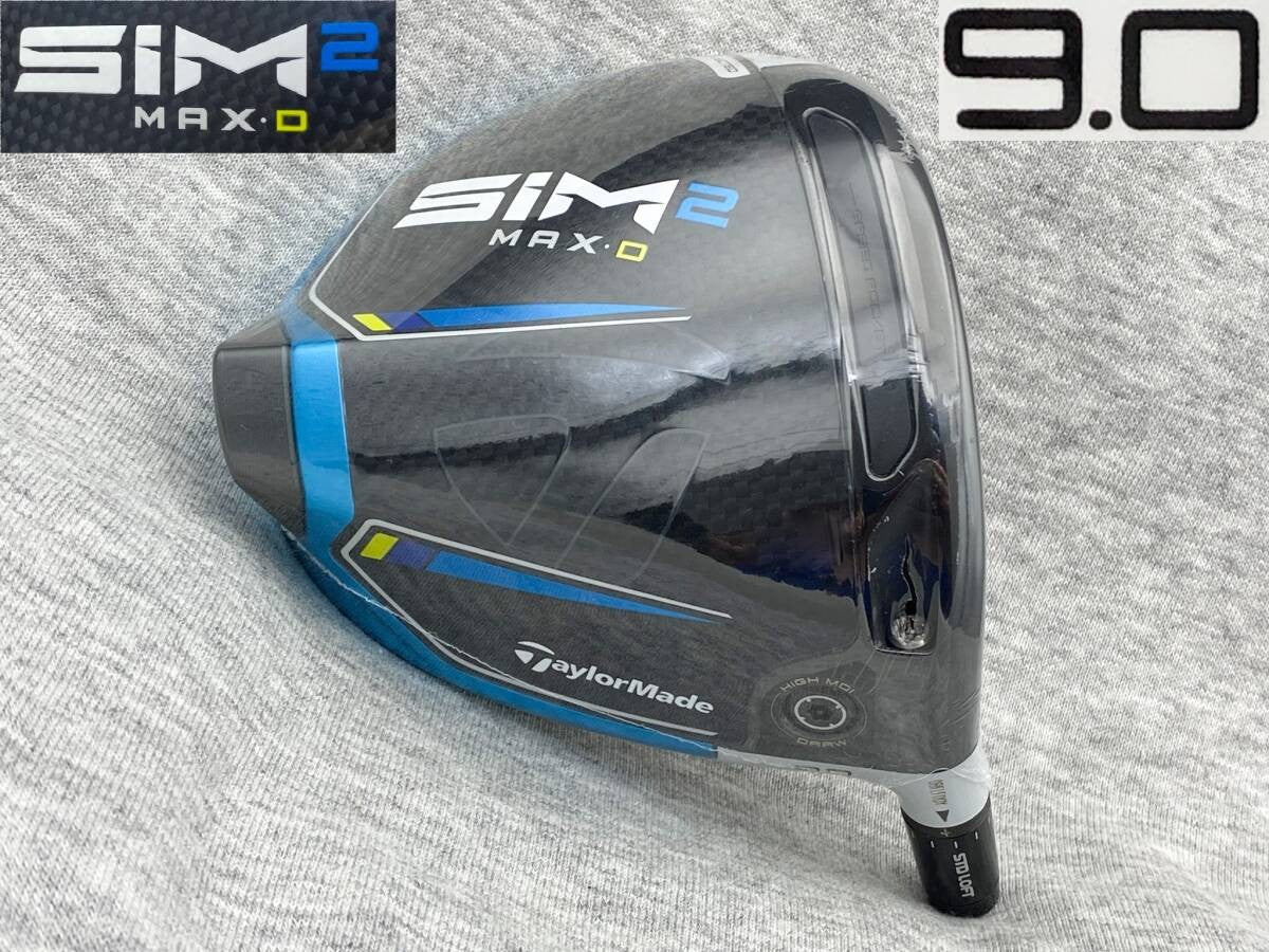 TaylorMade SIM2 MAX D Driver Head Only 9.0 Real 9.8 CT256 Tour Issue RH - photo 1