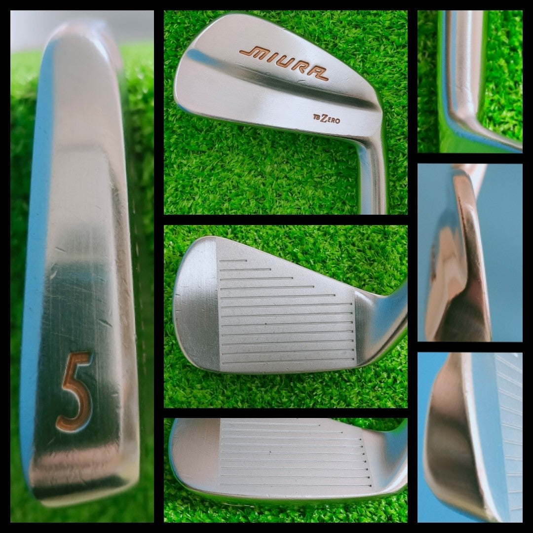 Miura TB Zero Iron Set 6pcs #5-PW Dynamic Gold X7 Japan Spec - photo 2