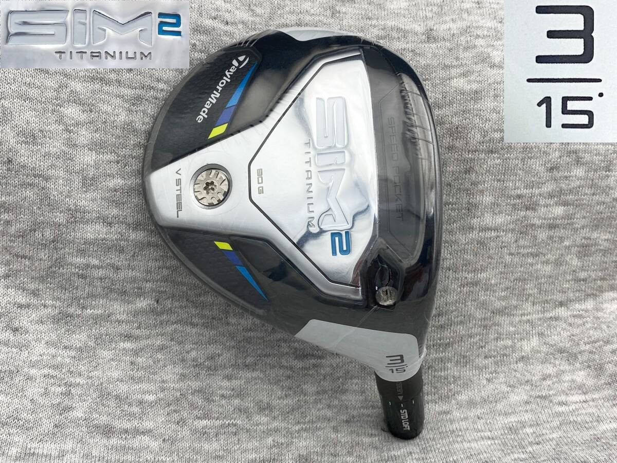 TaylorMade Tour-supplied PROTO SIM2 3W 15 Real 15.4 TOUR ISSUE - photo 1