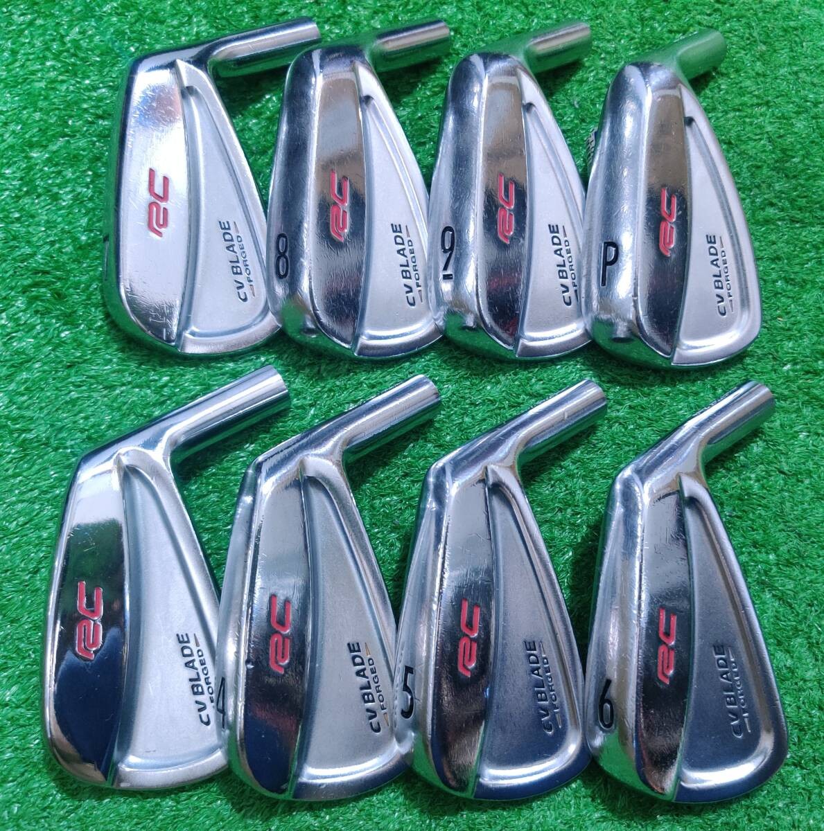 Royal Collection CV Blade Forged Iron Head Set 8pcs #3-PW Half Cavity - photo 2