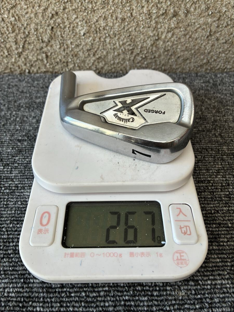 Callaway X Forged 2007 Iron Set 5-PW 6pcs Head Only RH Golf Japan - photo 6