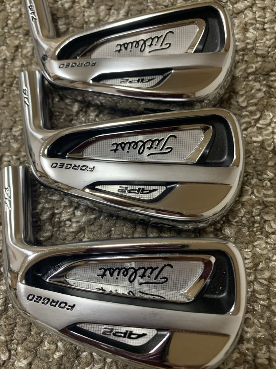 Titleist AP2 714 Forged Iron Set 4-PW 7pcs Head Only RH Golf Japan - photo 2