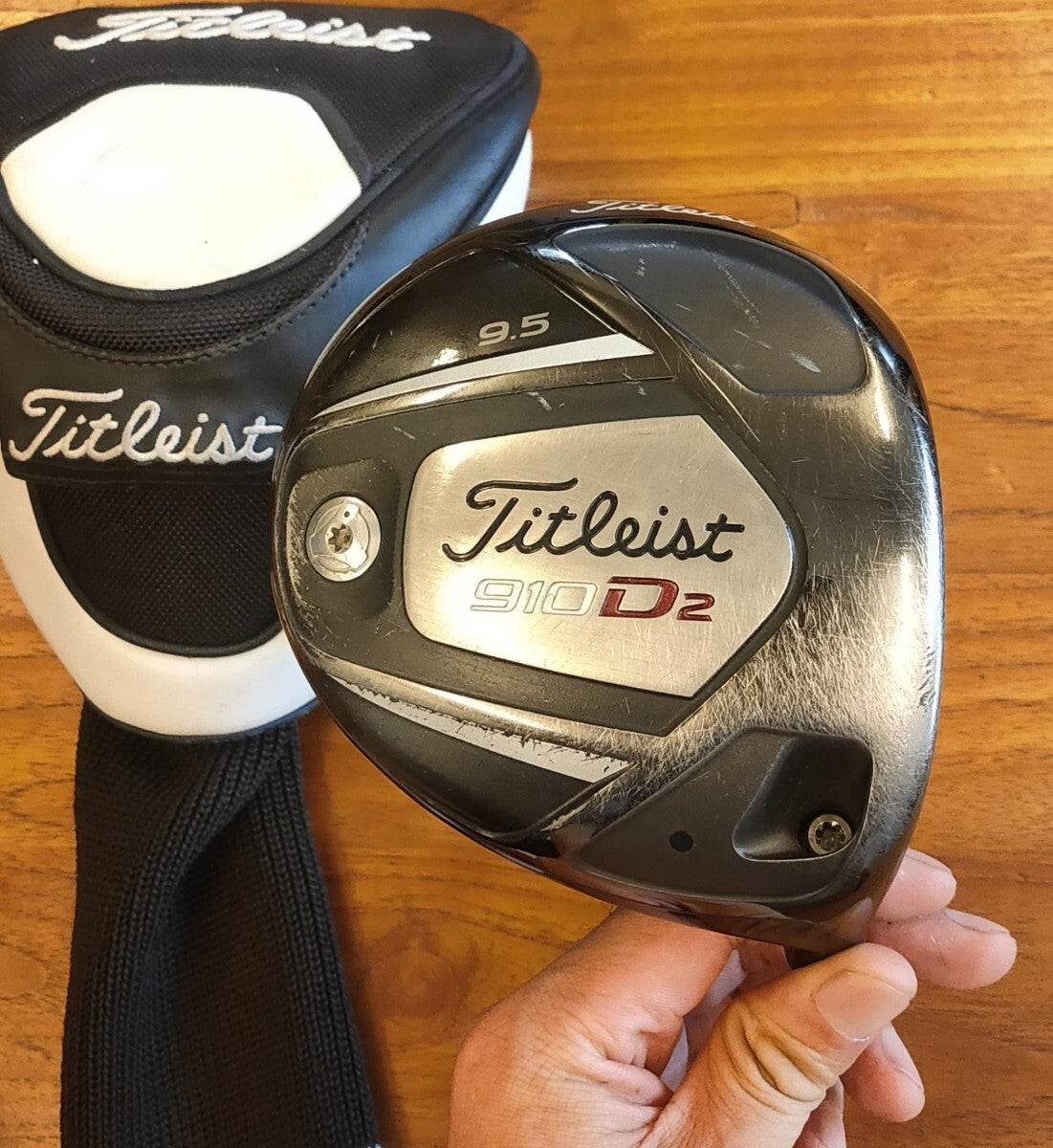 Titleist 910D2 Driver 1W 9.5° Head Only RH Golf Club Japan Spec - photo 1
