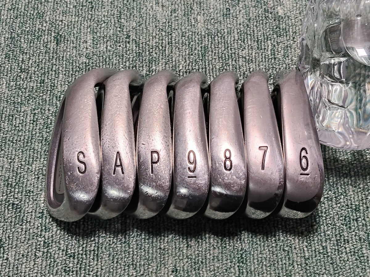 Onoff AKA 2004 Iron Set 6-SW 7pcs Head Only Left Handed Golf Japan - photo 5