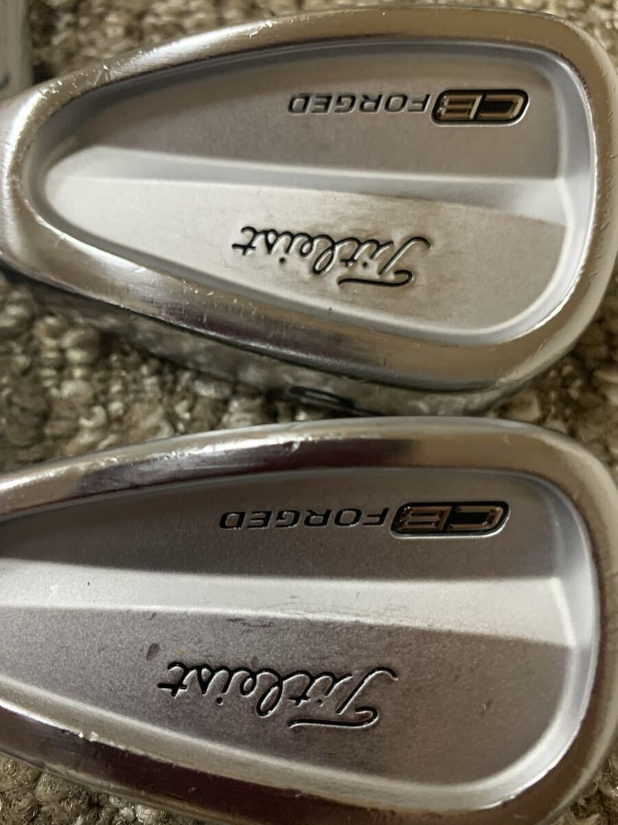 Titleist CB 712 Forged Iron Set 5-PW 6pcs Head Only RH Golf Japan - photo 4