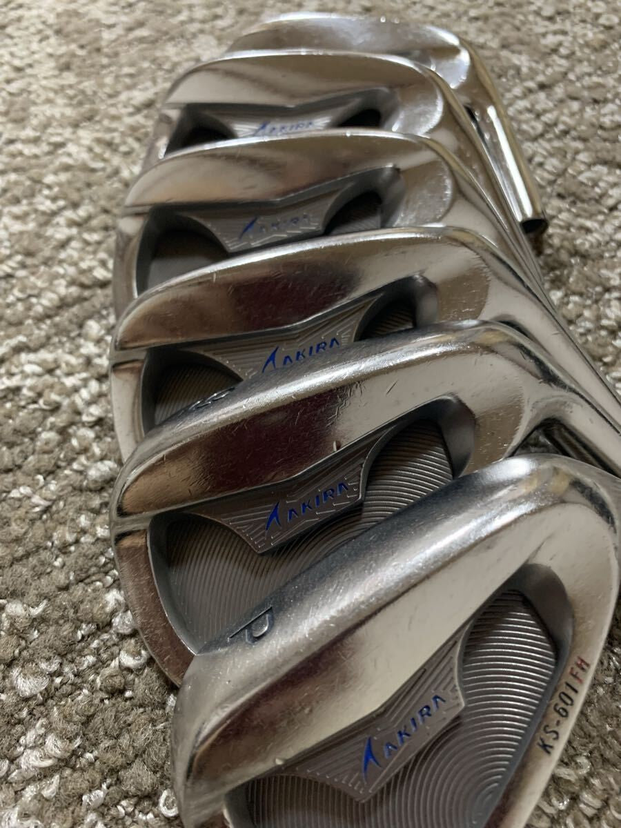 Akira Prototype KS-601FH Iron Set 5-PW 6pcs Head Only RH Golf Japan - photo 10