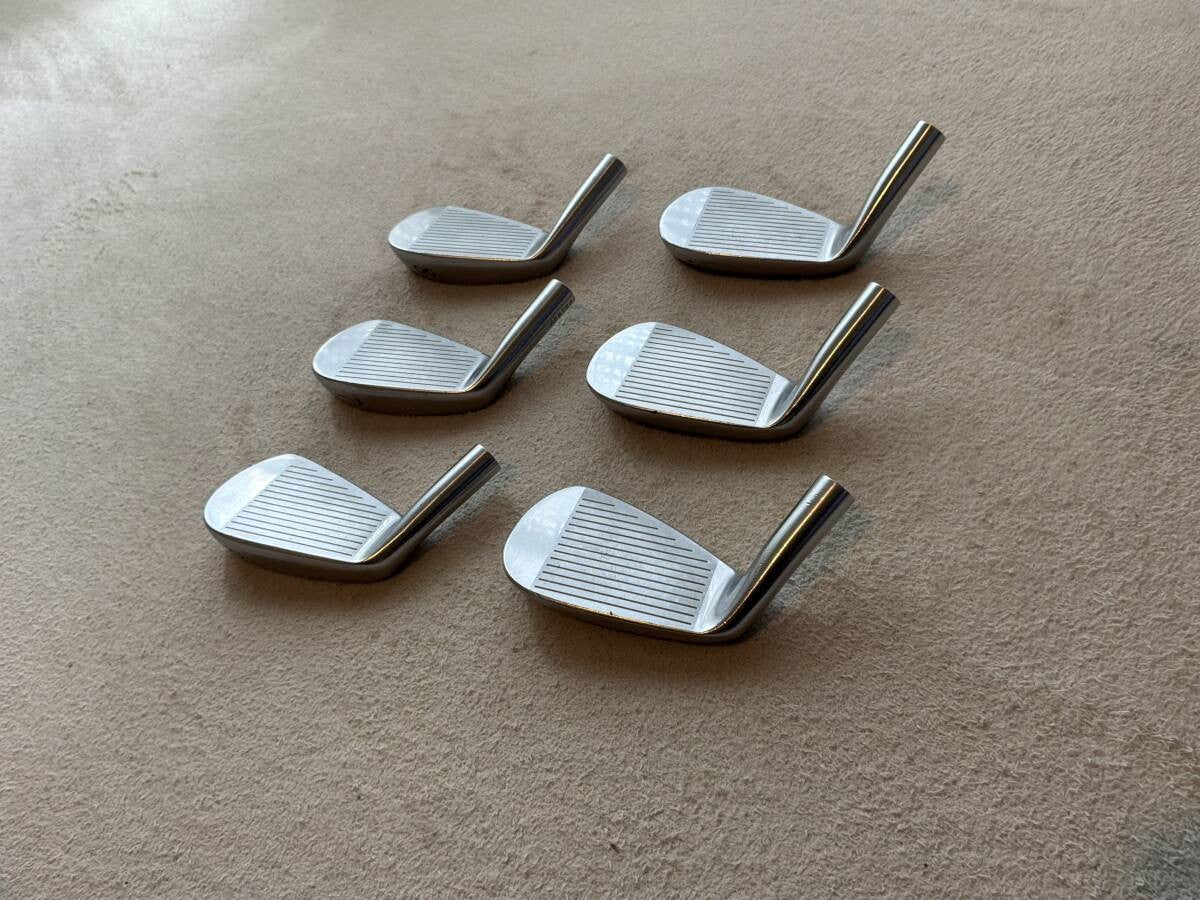 Epon AF-506 Iron Set 6-AW 6pcs Head Only RH Golf Club Japan - photo 7