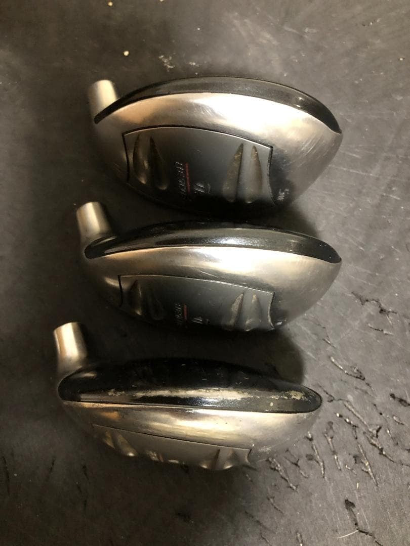 TaylorMade Rescue Hybrid Set 5H 7H 9H 3pcs Head Only RH Golf Club Japan - photo 5