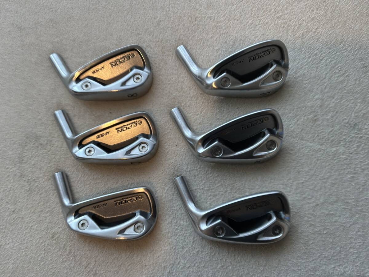Epon AF-506 Iron Set 6-AW 6pcs Head Only RH Golf Club Japan - photo 1