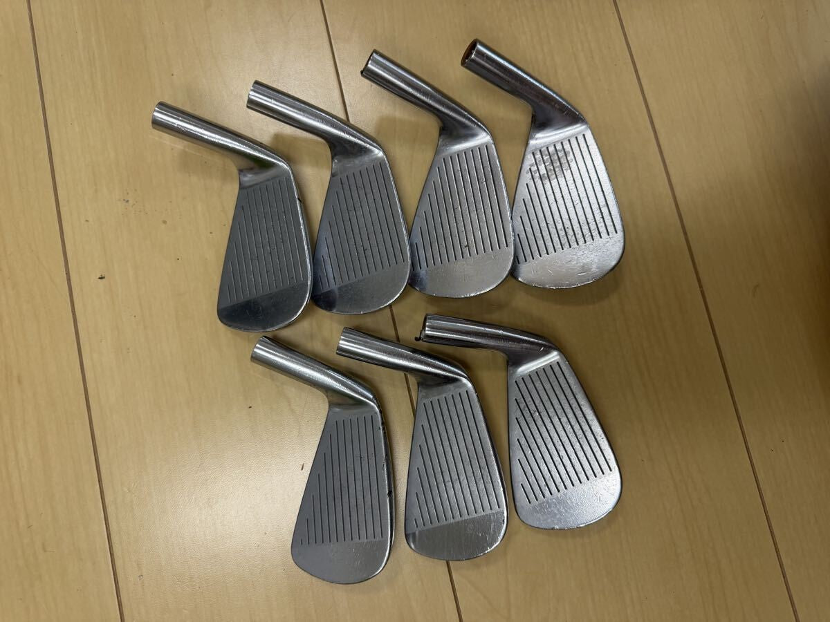 CRAZY MB Forged Muscle Back Iron Head Set 7pcs #4-PW Black - photo 5