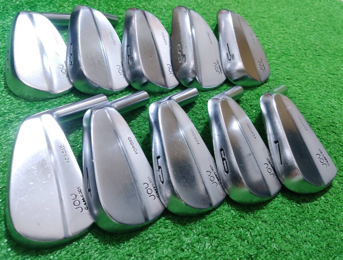 JOY Classic 301 Forged Iron Head Set 10pcs #3-PW JW SW Vintage Blade - photo 4