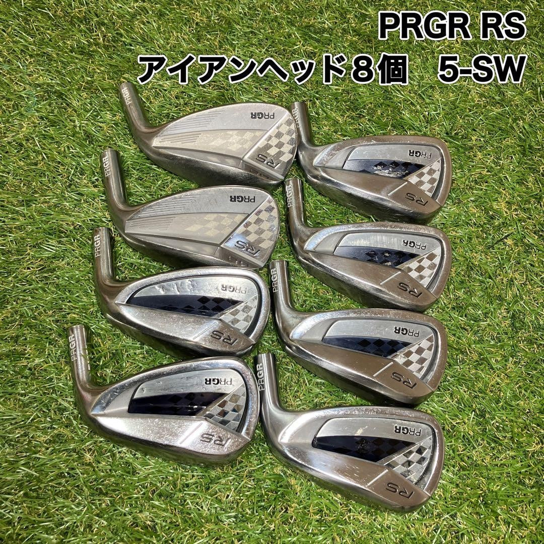 PRGR RS Titanium Face Iron Head Set 8pcs #5-SW 2016 - photo 1