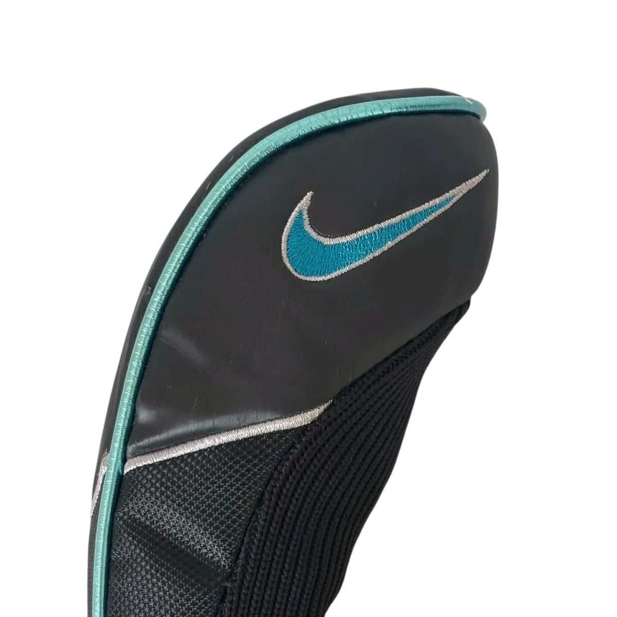 Nike Golf FW UT Head Cover Black Blue Embroidered Swoosh Synthetic Leather Knit - photo 11