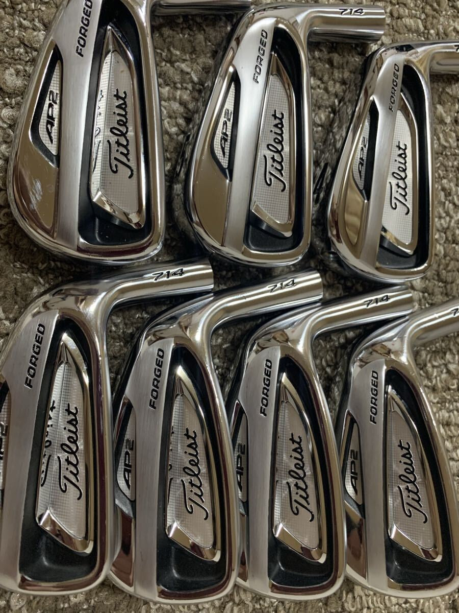 Titleist AP2 714 Forged Iron Set 4-PW 7pcs Head Only RH Golf Japan - photo 1
