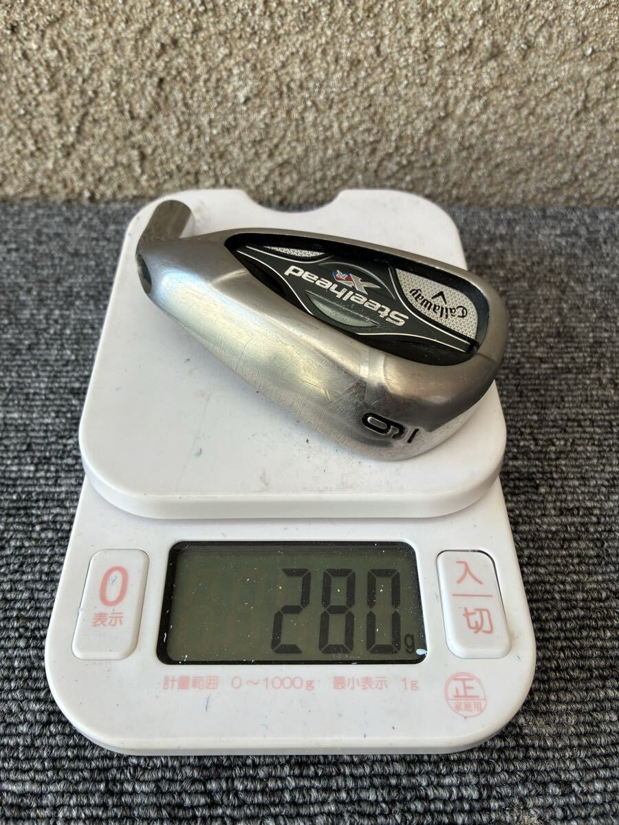 Callaway Steelhead XR Iron Set 6-AW 6pcs Head Only RH Golf Japan - photo 7