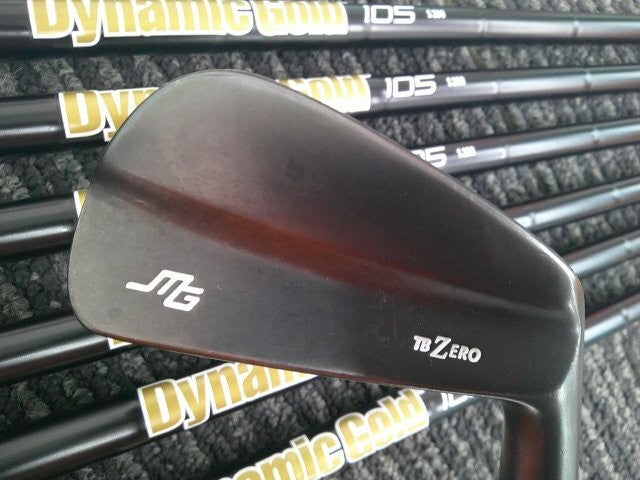 Miura TB-Zero Iron Set 7pcs Dynamic Gold 105 Onyx Black S200 RH Golf Club Japan - photo 1