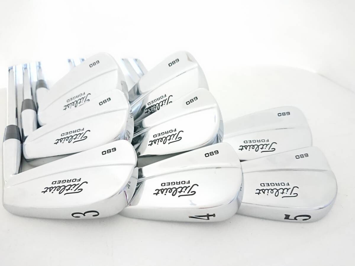 Titleist 680 Forged Iron Set 8pcs N.S.Pro Modus3 130 Flex X RH Golf Japan - photo 1