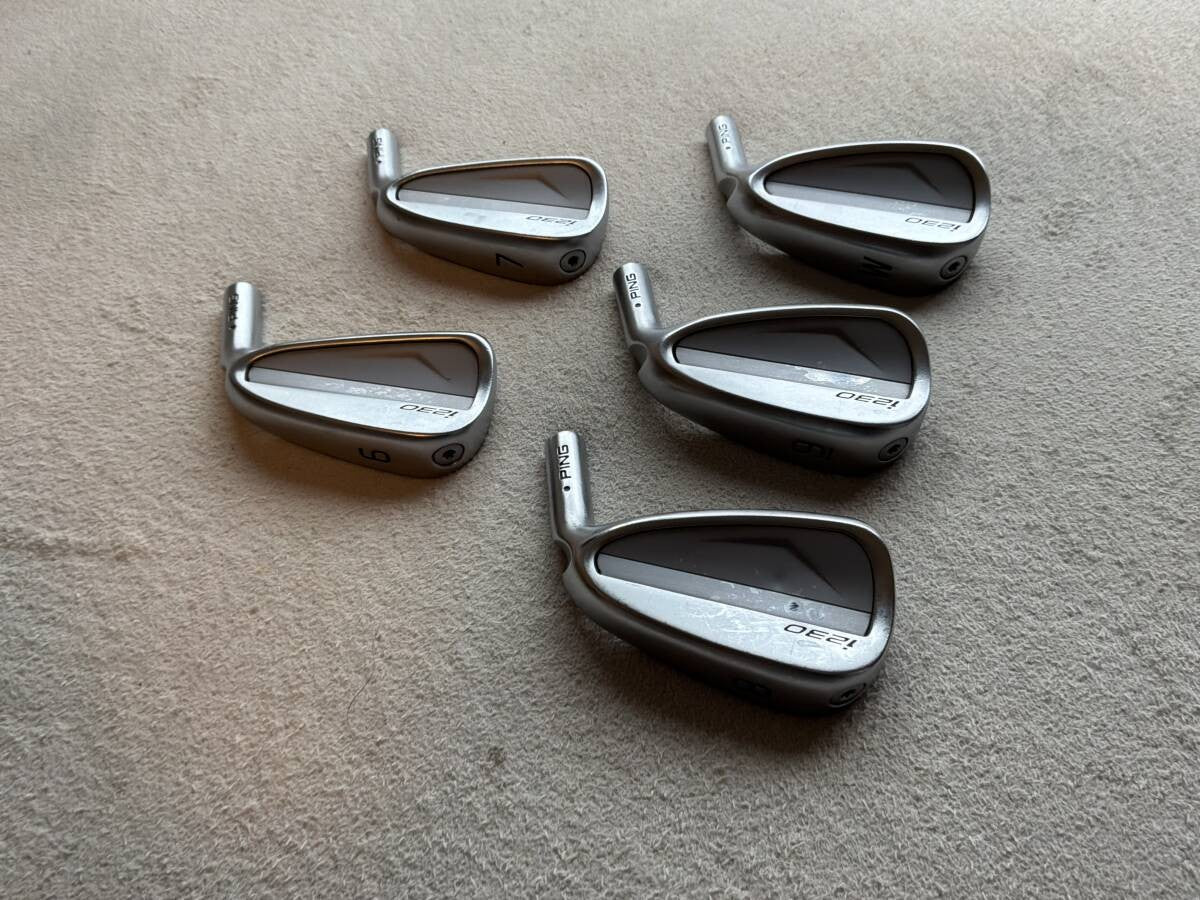 PING i230 Iron Set 6-PW W 5pcs Head Only Black Dot RH Golf Japan - photo 2