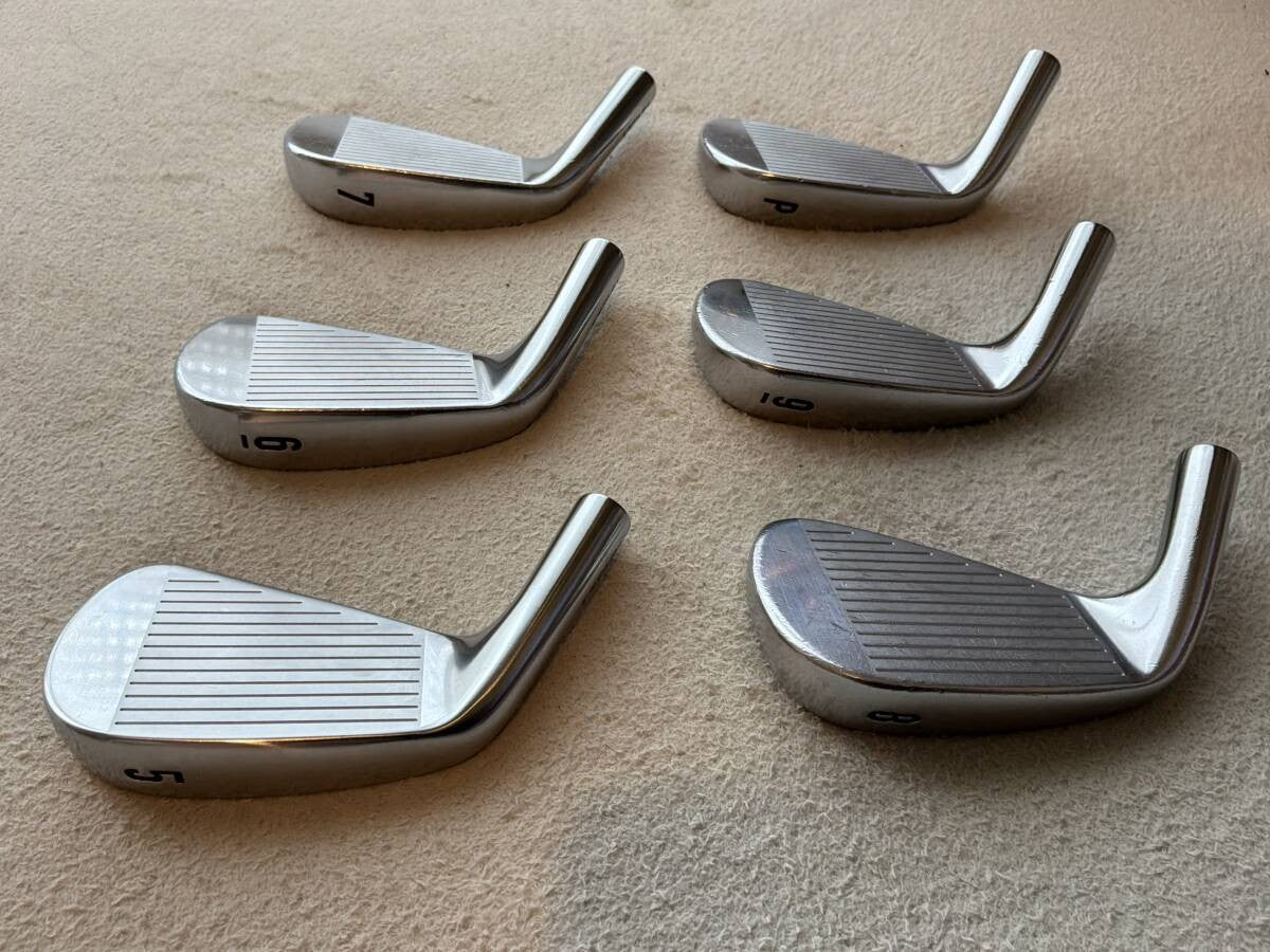 Callaway X Forged Star 2021 Iron Set 5-PW 6pcs Head Only RH Golf Japan - photo 9