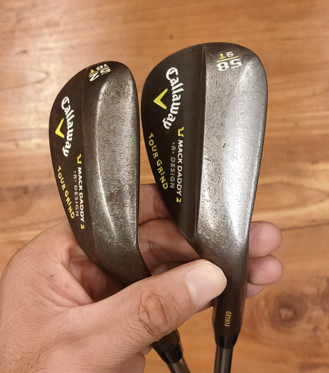 Callaway Mack Daddy 2 Tour Grind Wedge Set 52 58 Deg 2pcs DG S200 RH Golf Japan - photo 2