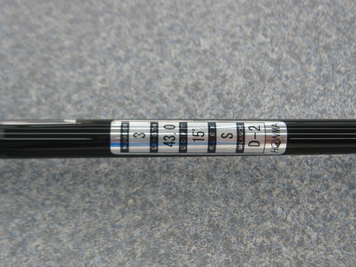 HONMA TOUR WORLD TW757 Fairway 3W VIZARD for TW757 50 Carbon (S) 2022 - photo 4