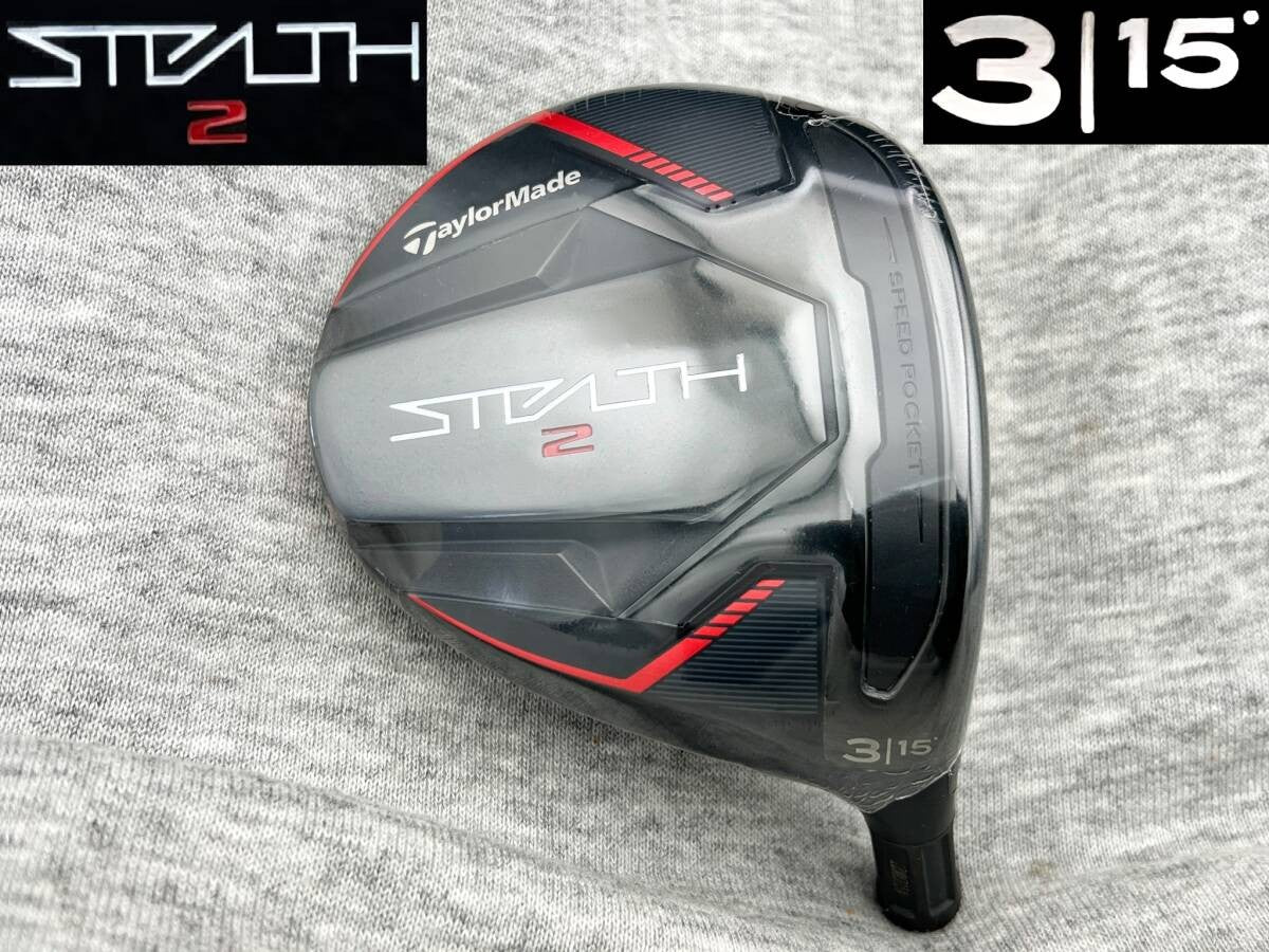 Tour Issue TaylorMade Stealth2 3W 15 Proto CT247 Hot Melt Head Only - photo 1