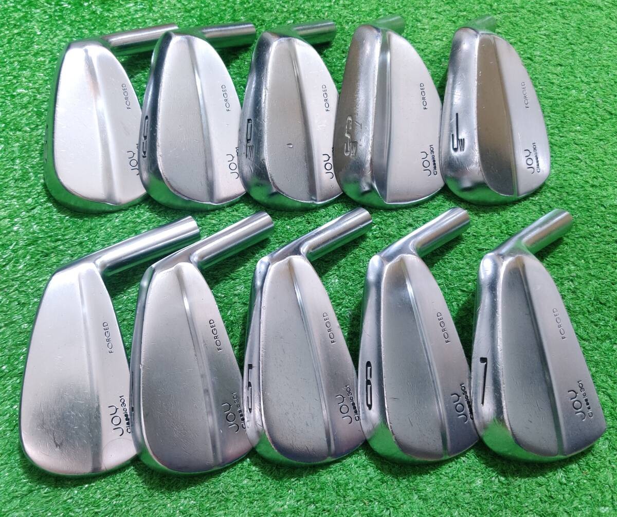 JOY Classic 301 Forged Iron Head Set 10pcs #3-PW JW SW Vintage Blade - photo 1