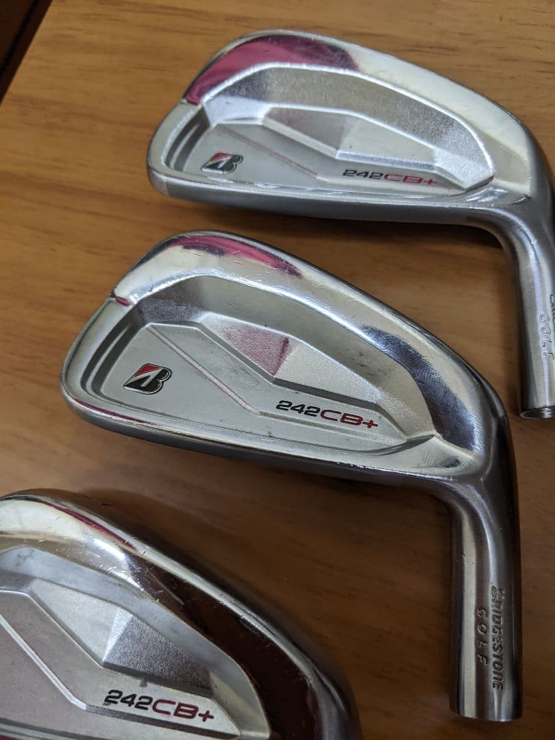 Bridgestone 242CB+ Iron Set 5-PW 6pcs Head Only RH Golf Club Japan - photo 7