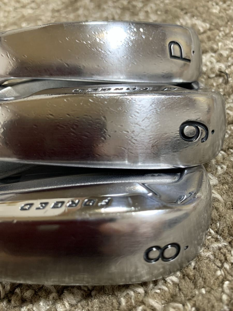 PRGR RS Forged 2018 Iron Set 5-P 6pcs Head Only RH Golf Club Japan - photo 9