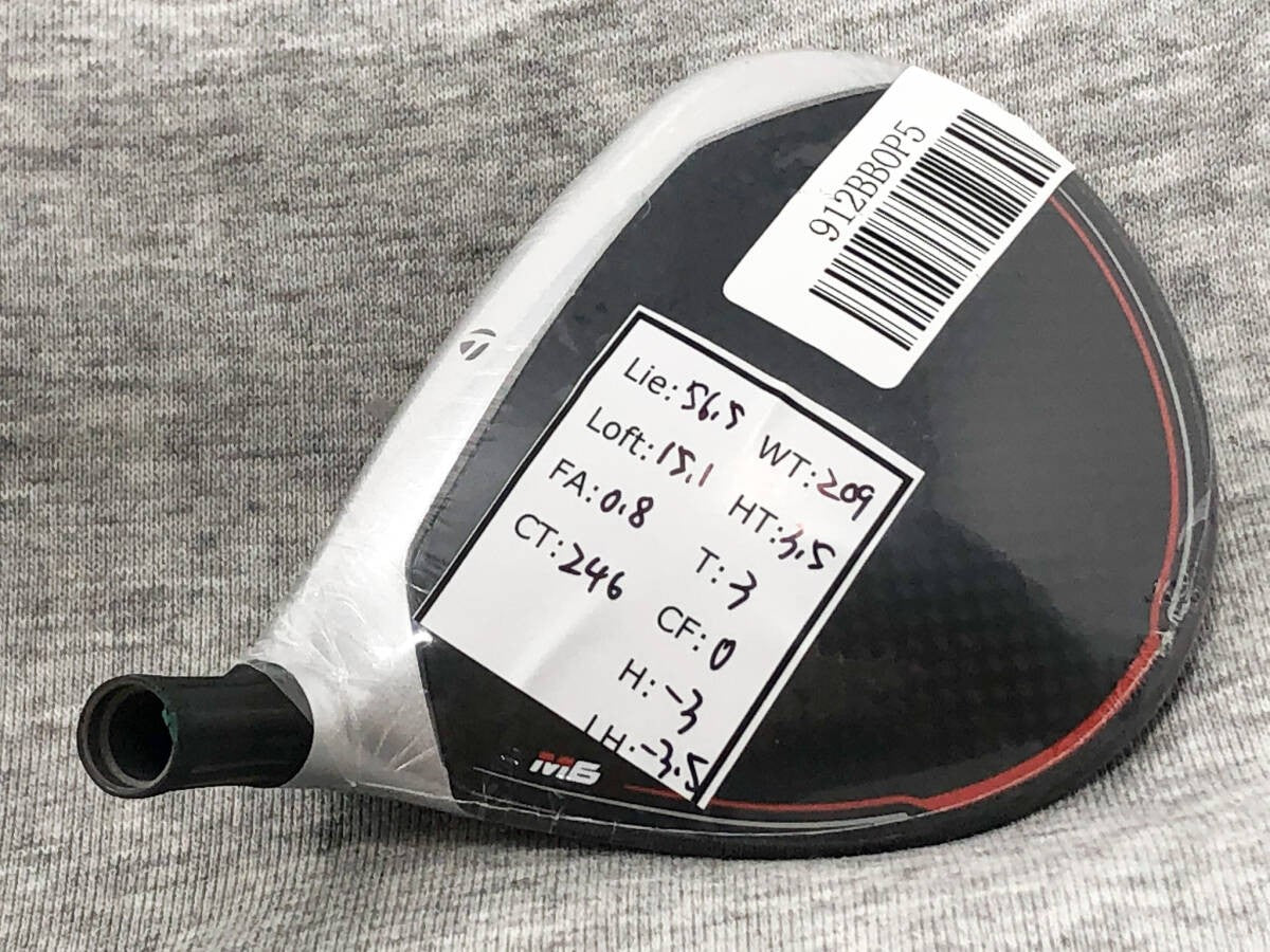 TaylorMade M6 Rocket Tour Issue Proto Fairway Wood Head 14 Deg Hotmelt RH Japan - photo 5