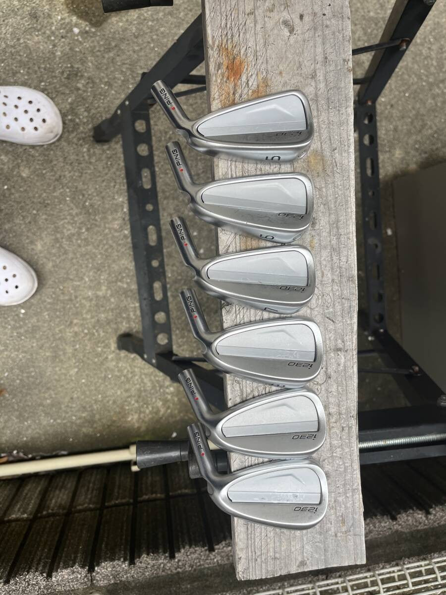 PING i230 Red Dot Iron Set 6pcs Head Only RH Golf Club Japan Spec - photo 1