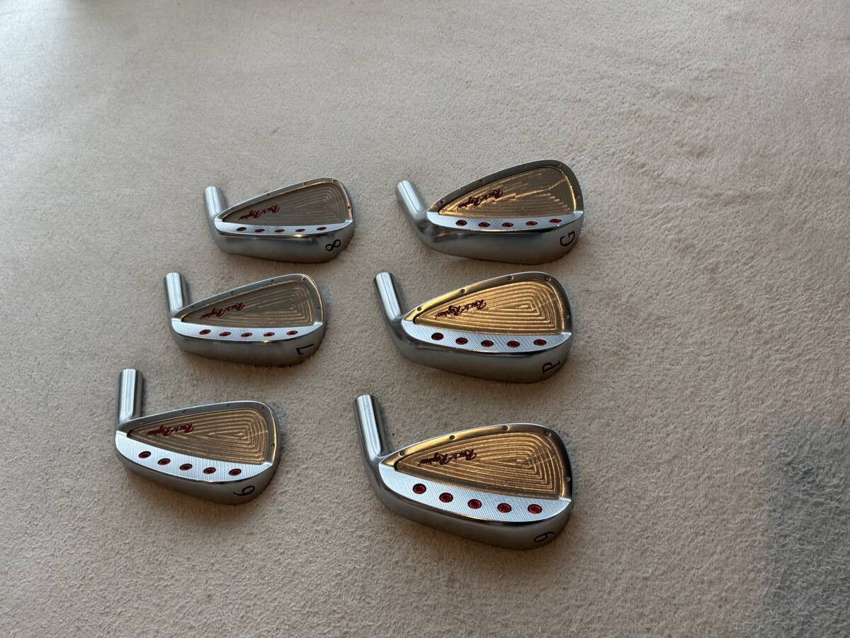 Kamui Works Rex Regina 2021 Iron Set 6-GW 6pcs Head Only RH Golf Japan - photo 2