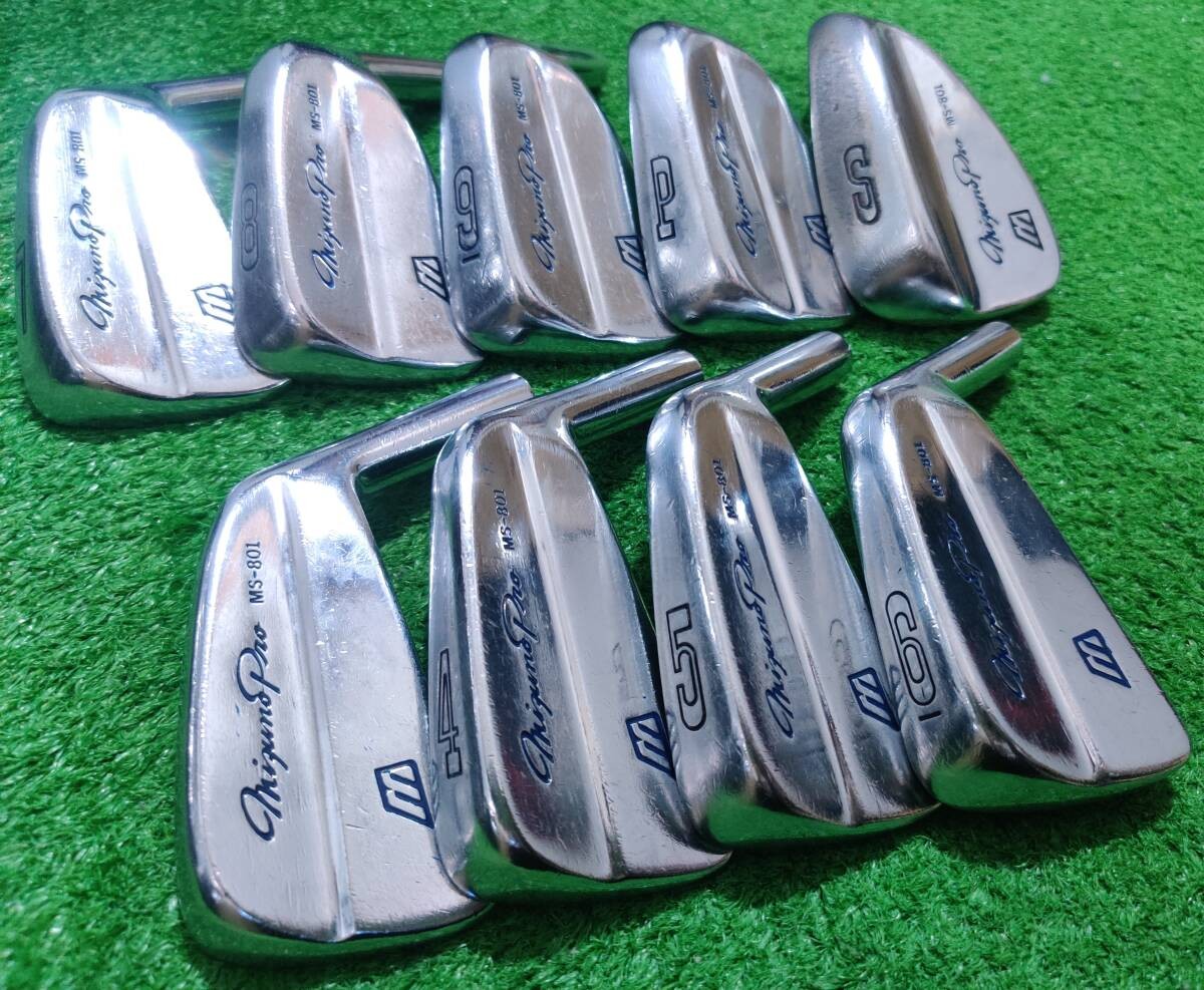 Mizuno Pro MS-801 Iron Head Set 8pcs #3-PW Japan Spec - photo 4