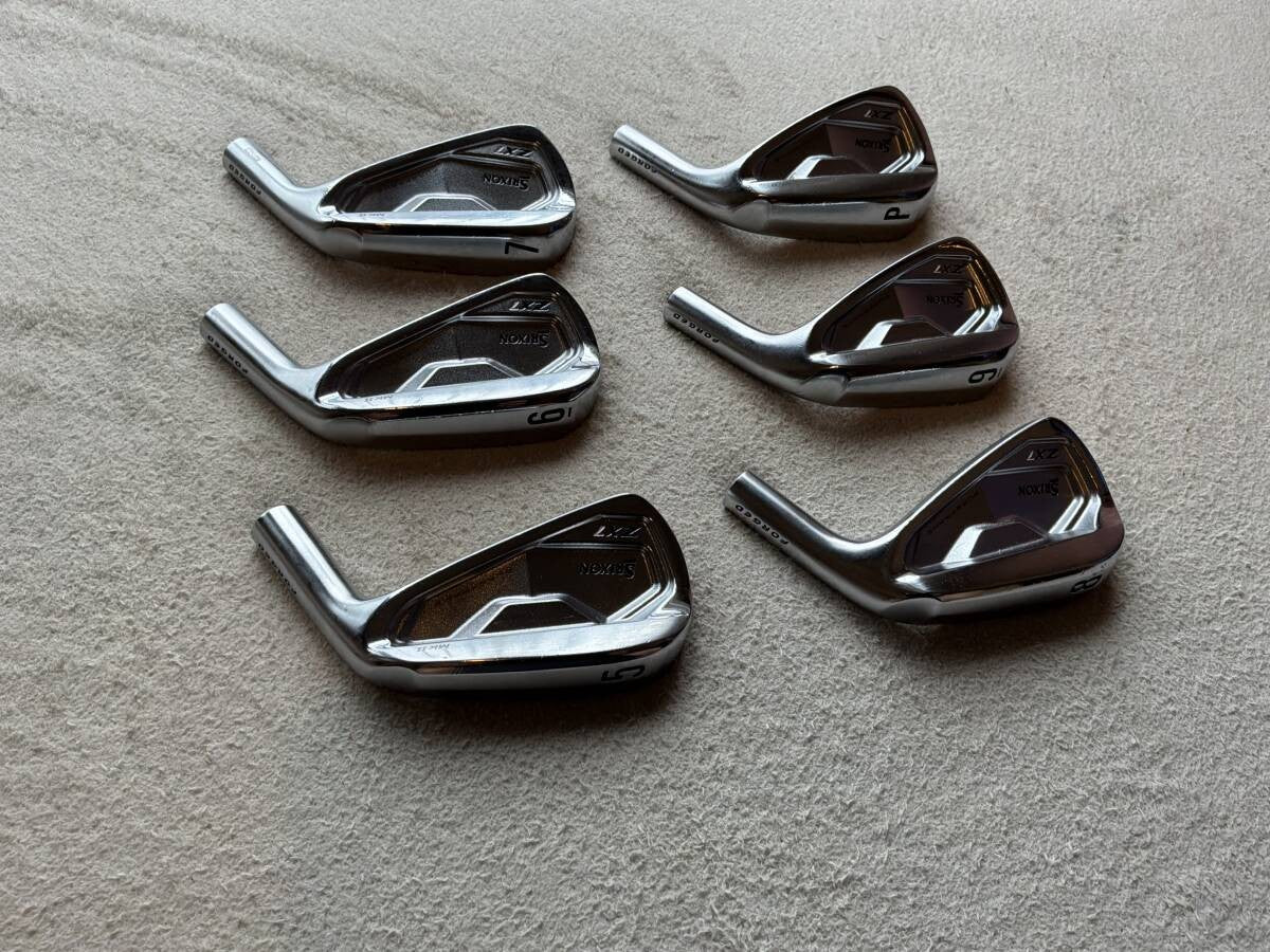 Srixon ZX7 Mk2 Iron Set 5-PW 6pcs Head Only RH Golf Club Japan - photo 3