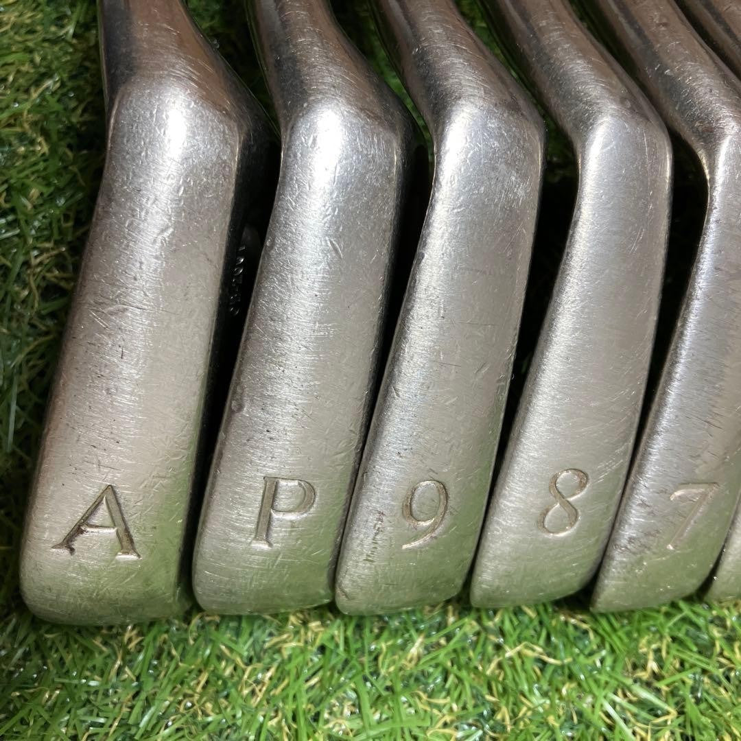 Miura CB-2001 Iron Set 3-9 P A 9pcs Precision Rifle Flex SX RH Golf Club Japan - photo 8