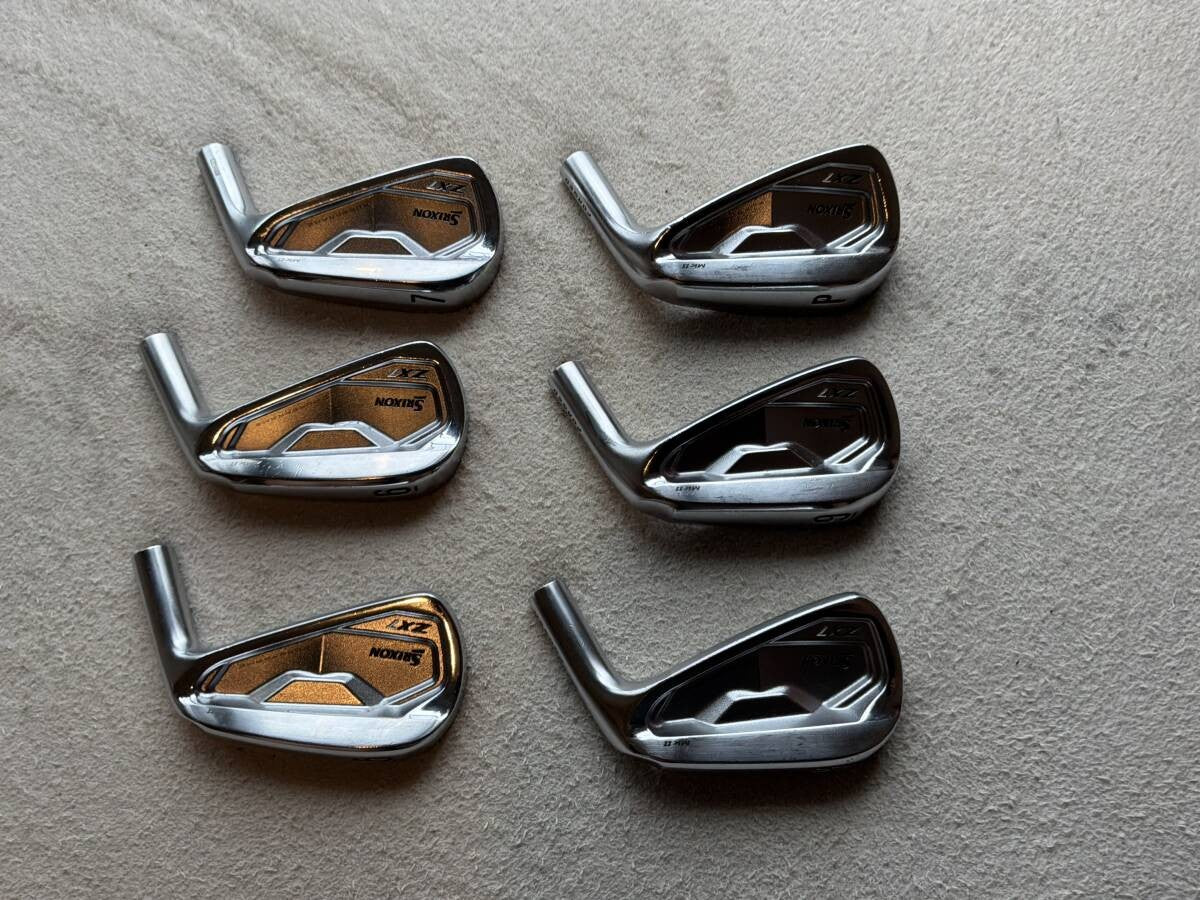 Srixon ZX7 Mk2 Iron Set 5-PW 6pcs Head Only RH Golf Club Japan - photo 1