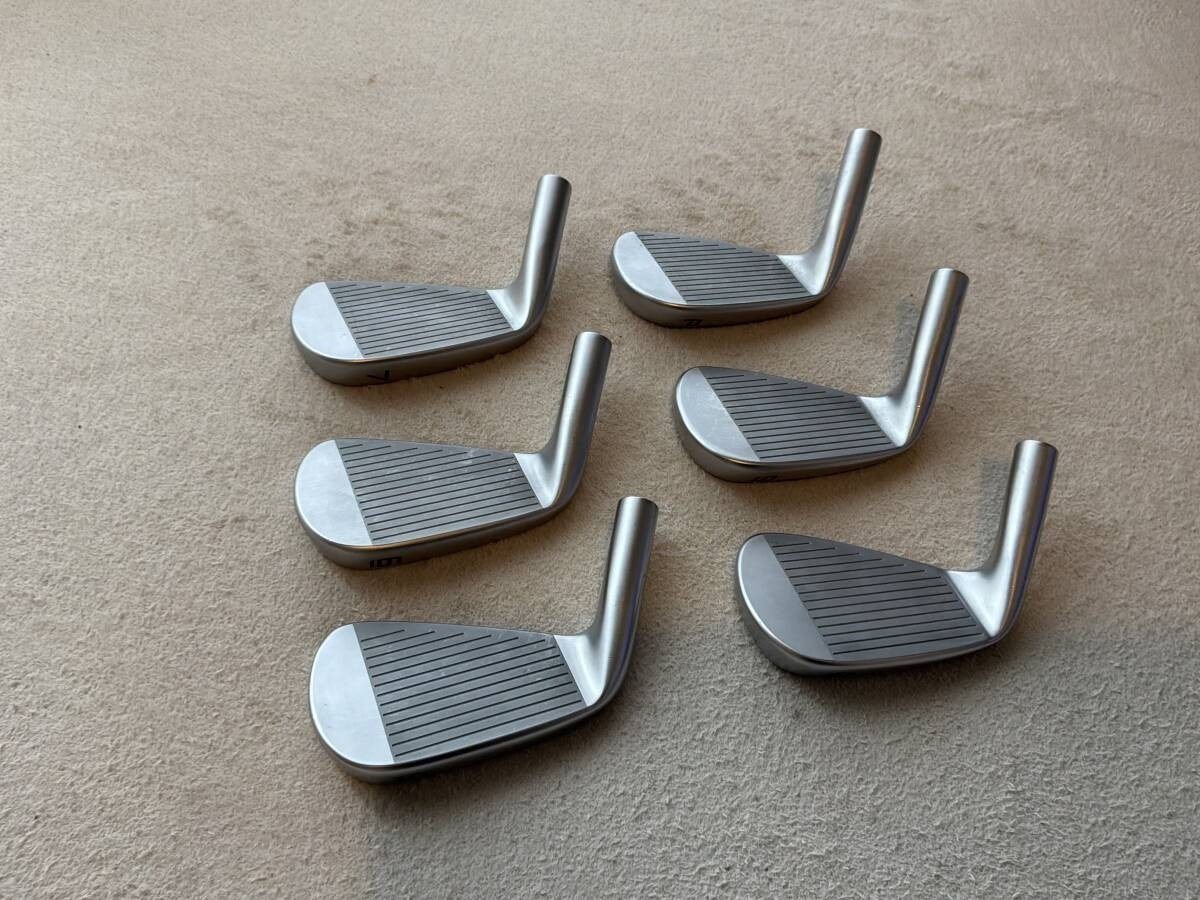 TaylorMade P7MC 2023 Iron Set 5-PW 6pcs Head Only RH Golf Club Japan - photo 8