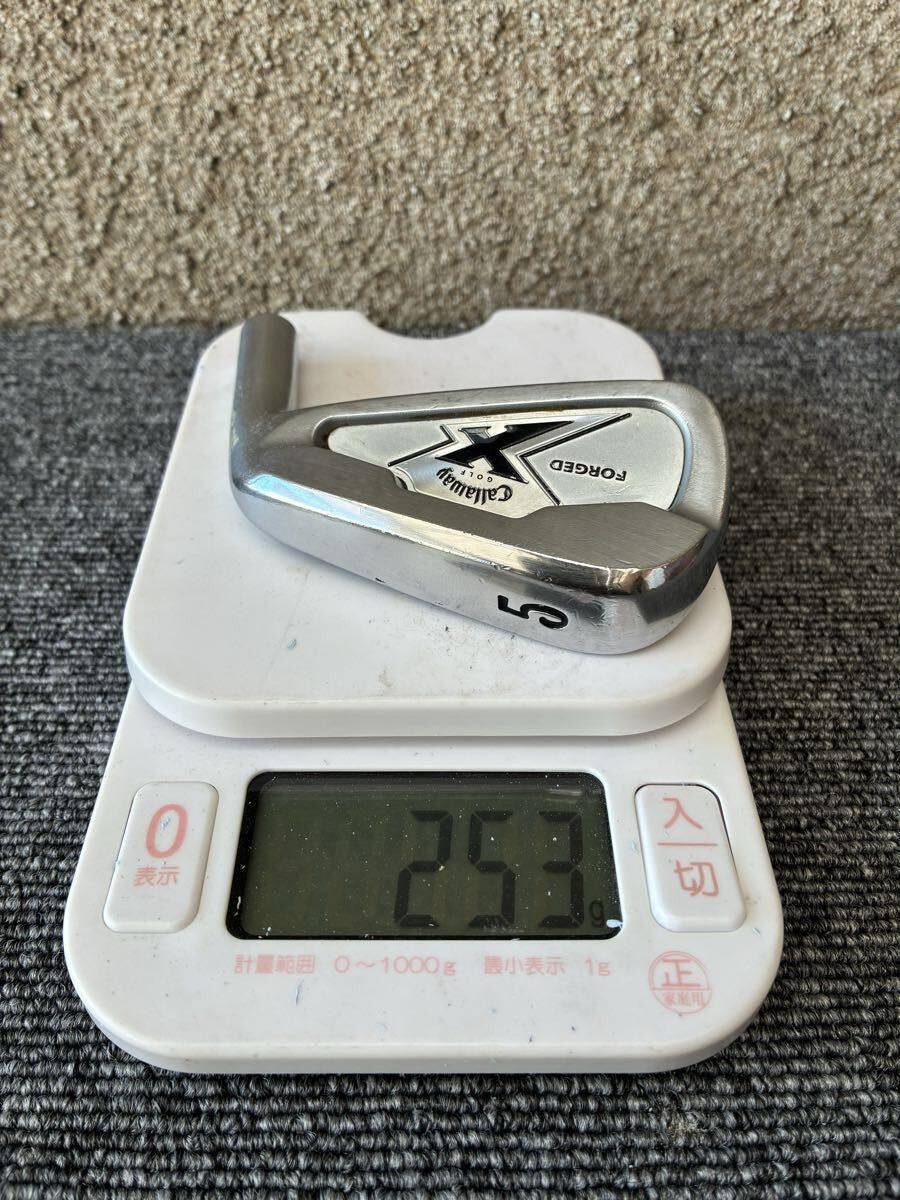 Callaway X Forged 2007 Iron Set 5-PW 6pcs Head Only RH Golf Japan - photo 4