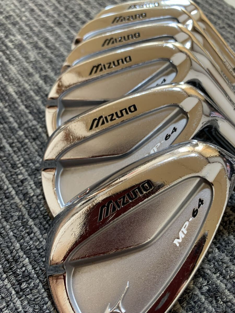 Mizuno MP-64 Forged Iron Set 5-P 6pcs Head Only RH Golf Club Japan - photo 10
