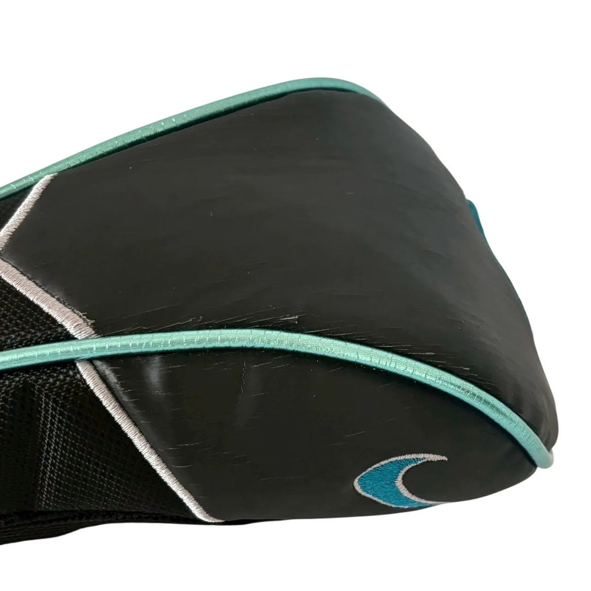 Nike Golf FW UT Head Cover Black Blue Embroidered Swoosh Synthetic Leather Knit - photo 8