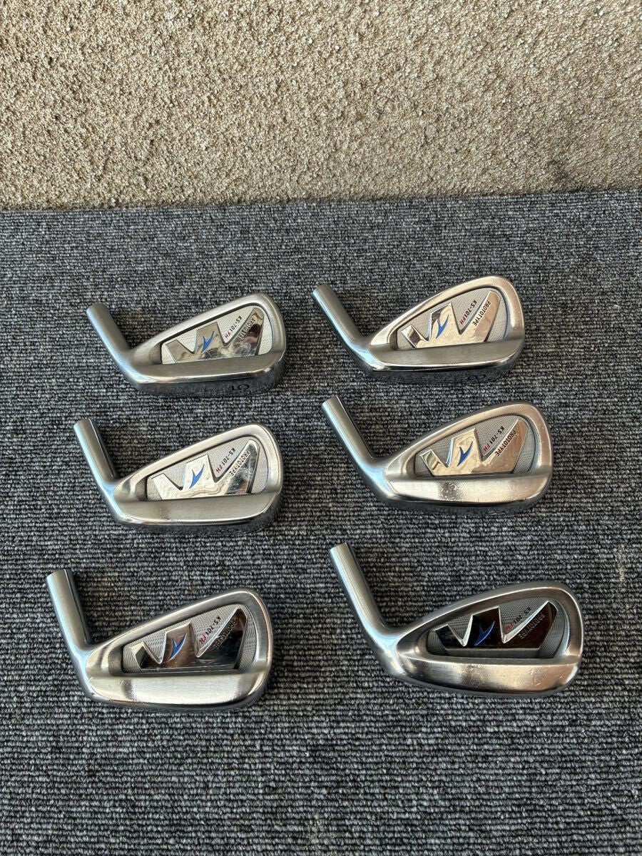 Akira Prototype KS-701FH Iron Set 5-PW 6pcs Head Only RH Golf Japan - photo 2