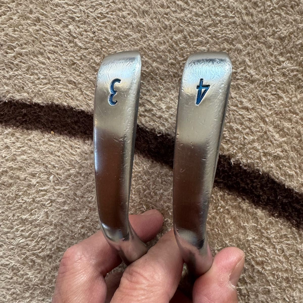 Miura Giken CB-1007 Y-Grind Iron Head Set #3-PW Carbon Shaft Hosel - photo 3
