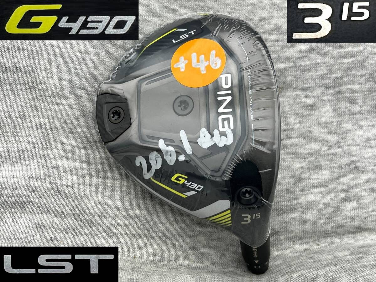 PING G430 LST Fairway Wood Head Only 3W 15° Tour Issue WRX CT246 - photo 1