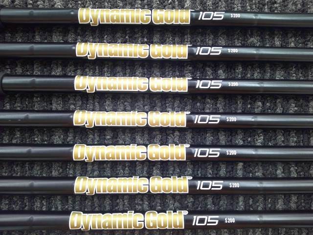 Miura TB-Zero Iron Set 7pcs Dynamic Gold 105 Onyx Black S200 RH Golf Club Japan - photo 5