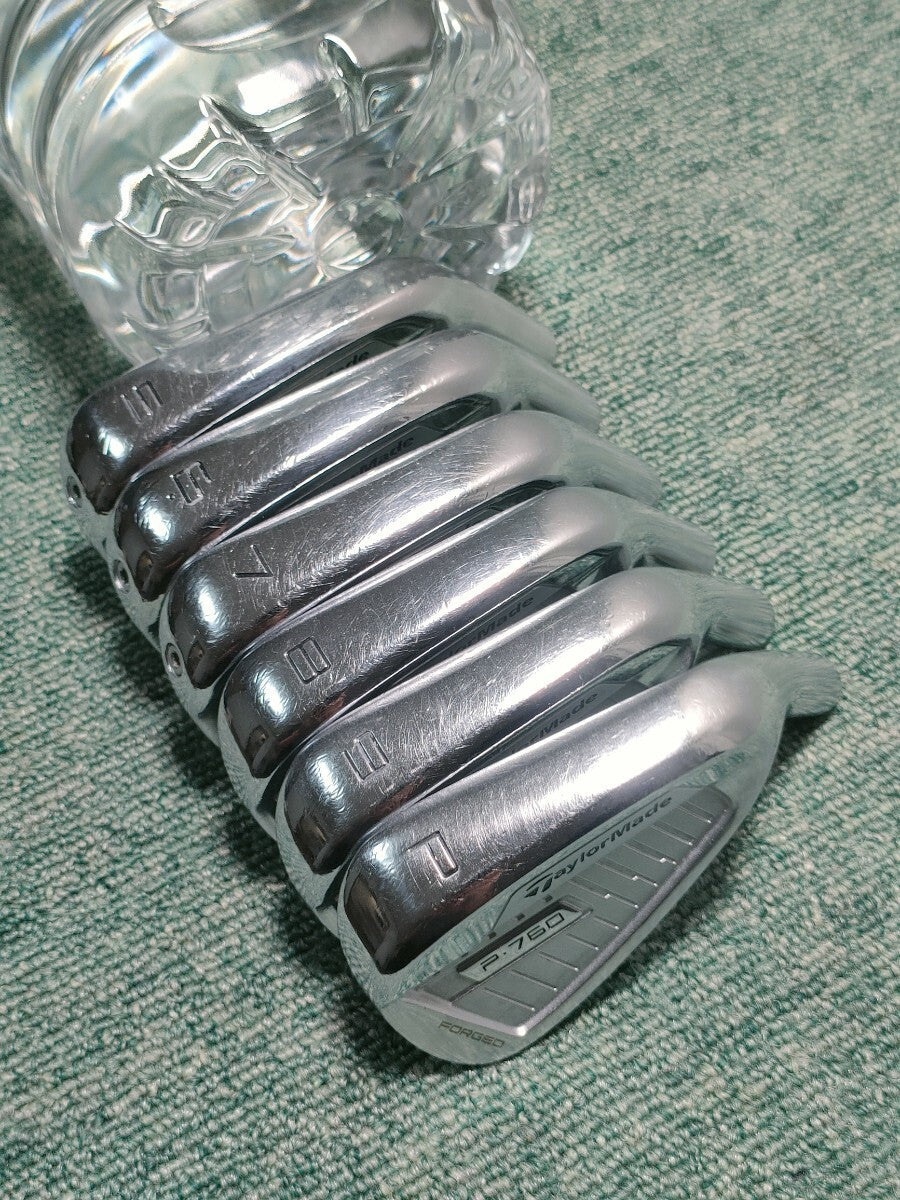 TaylorMade P760 Forged 2018 Iron Set 5-PW 6pcs Head Only RH Golf Japan - photo 6