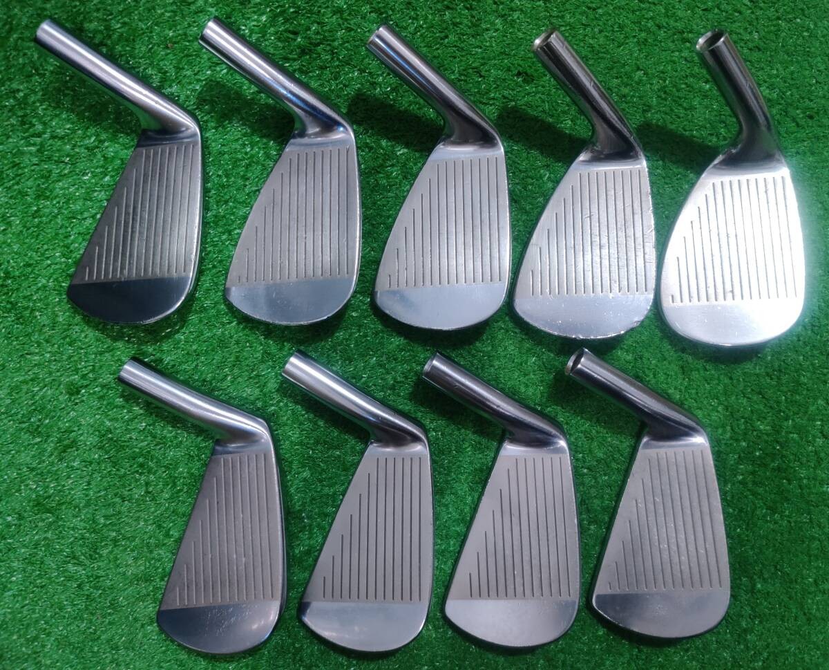 Mizuno S-10 Iron Head Set 9pcs #3-PW FW Grain Flow Forged - photo 5