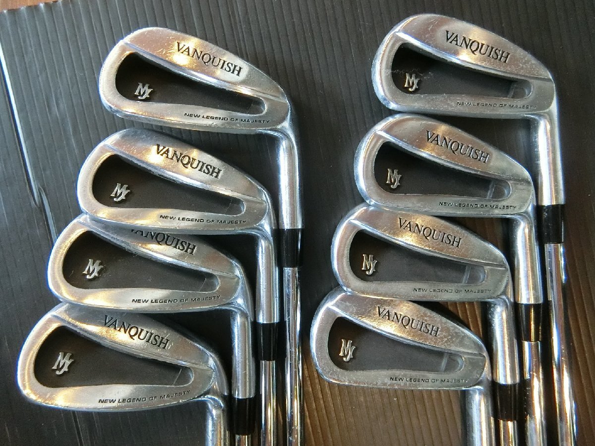 MARUMAN Majesty VANQUISH Irons 4-10.PW Steel Shaft 8-Piece Set - photo 1
